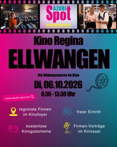 AzubiSpot die Bildungsmesse im Kino Regina Ellwangen