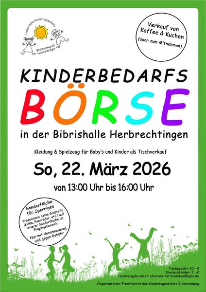 kinderbedarfsborse